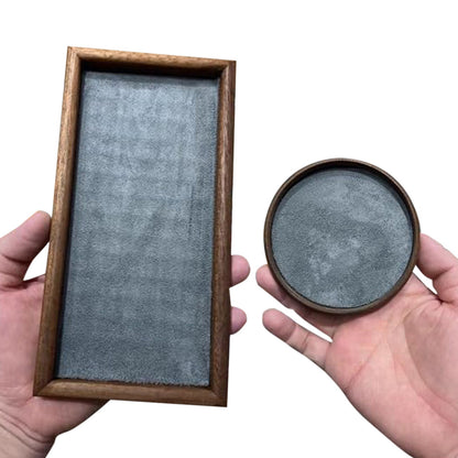 Self-Adhesive Faux Suede Repair Patch for Car Interior Door Panels Center Console-Dark Grey