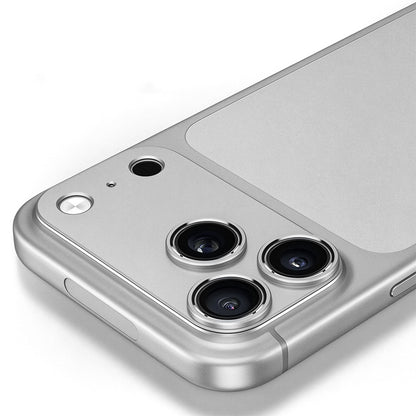 Aluminum Hollow Camera Lens Protector for iPhone 18 Pro - Silver