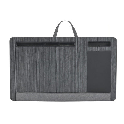 Laptop Desk with Built in Mouse Pad Wrist Pad Laptop Stand with Tablet/Phone Holder Black