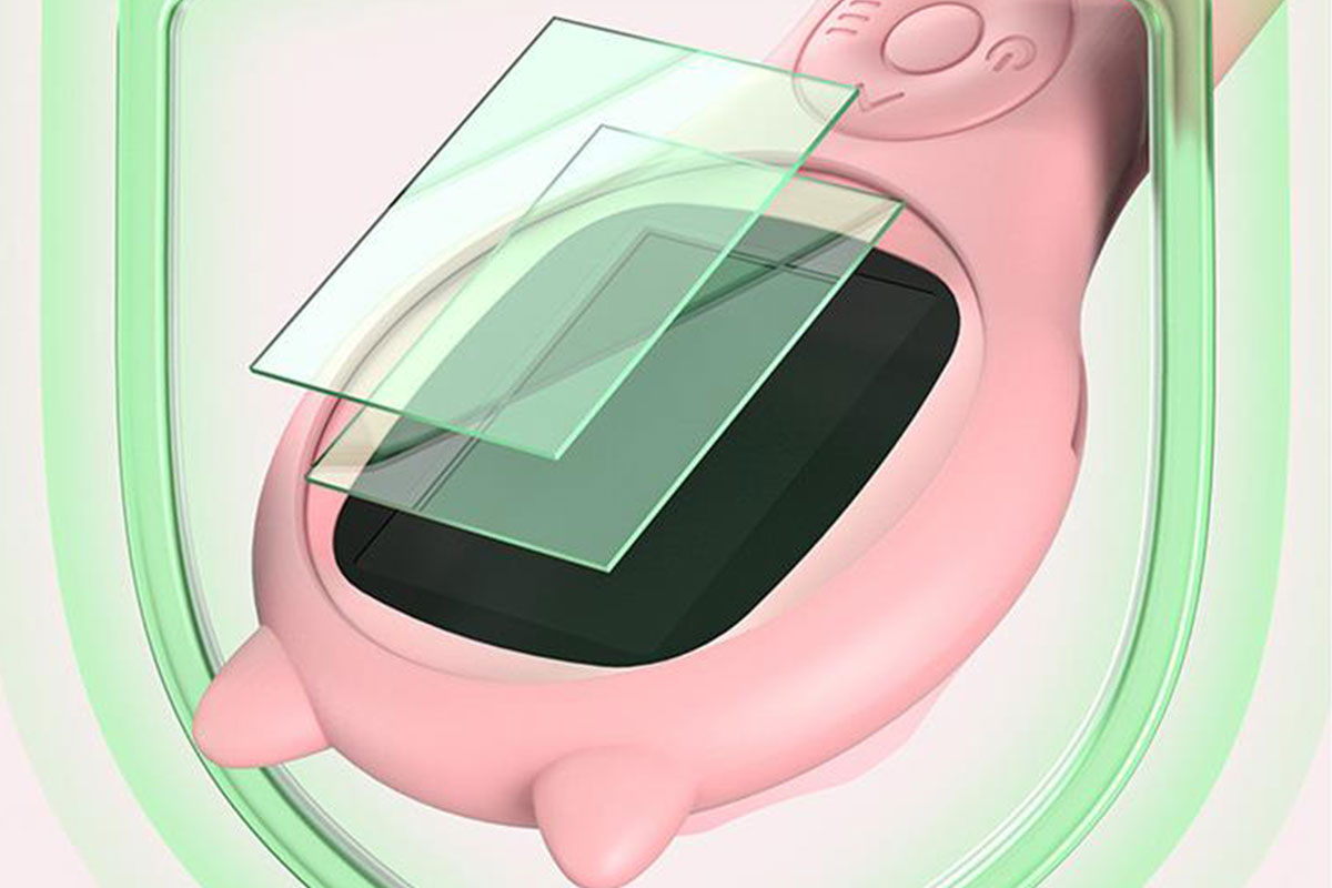 Portable Handheld Magnifying Glass for Kids Mini Microscope Educational Toy-Pink color