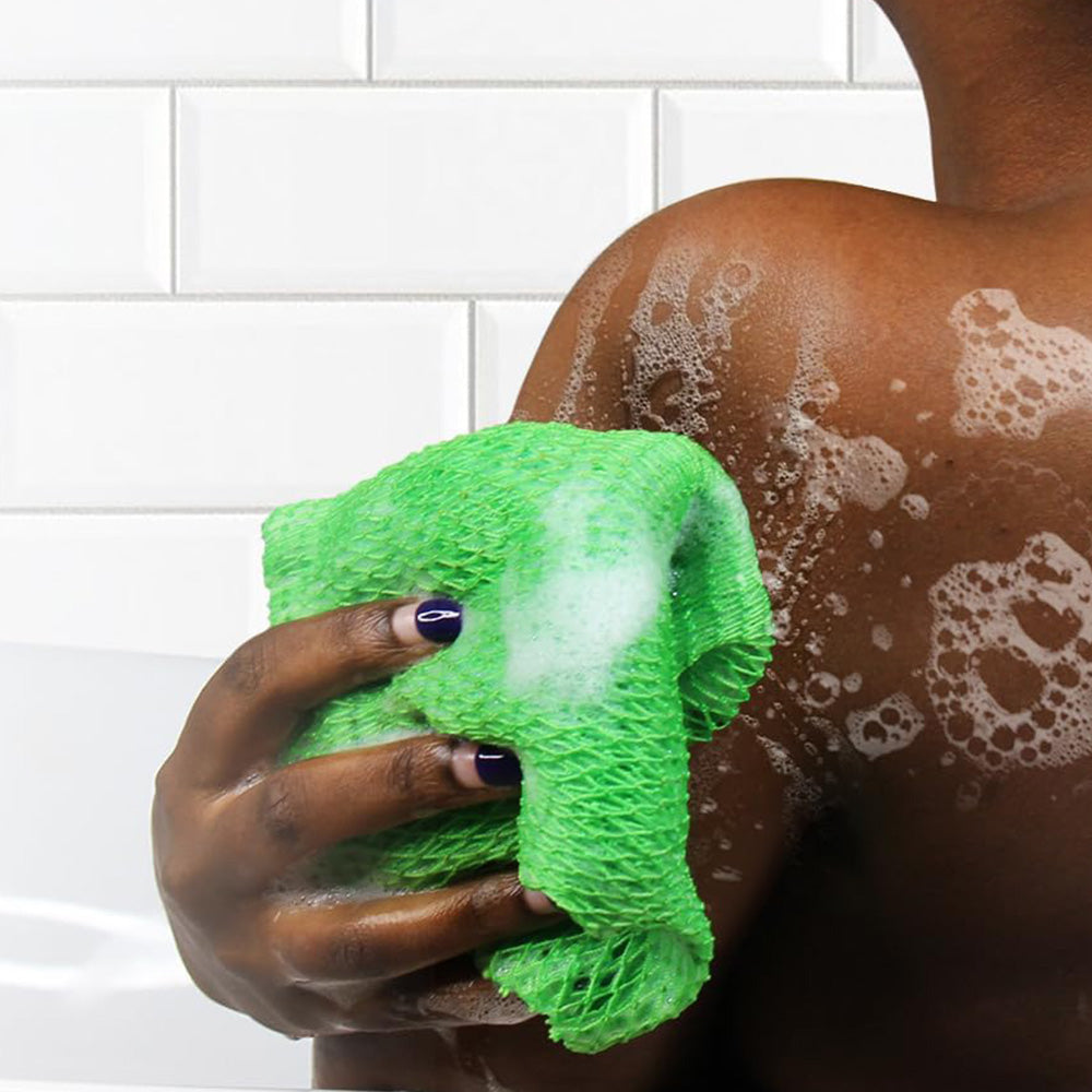 2PCS African Net Sponge Body Scrubber ââ‚?Exfoliating Bathing Tool Style 3