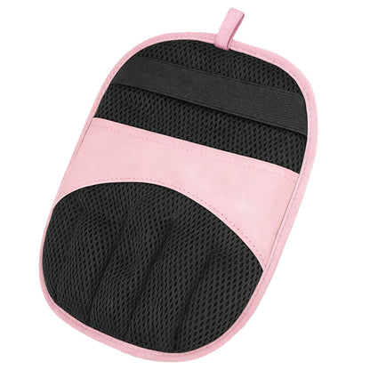 Electrostatic Pet Hair Remover Gloves Reusable Lint Brush for Furniture Car Seats-Pink