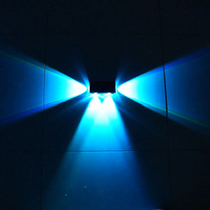 4Pcs Solar Colorful Fence Lights Outdoor Gardeb Deck Lights Step Wall Lights for Garden