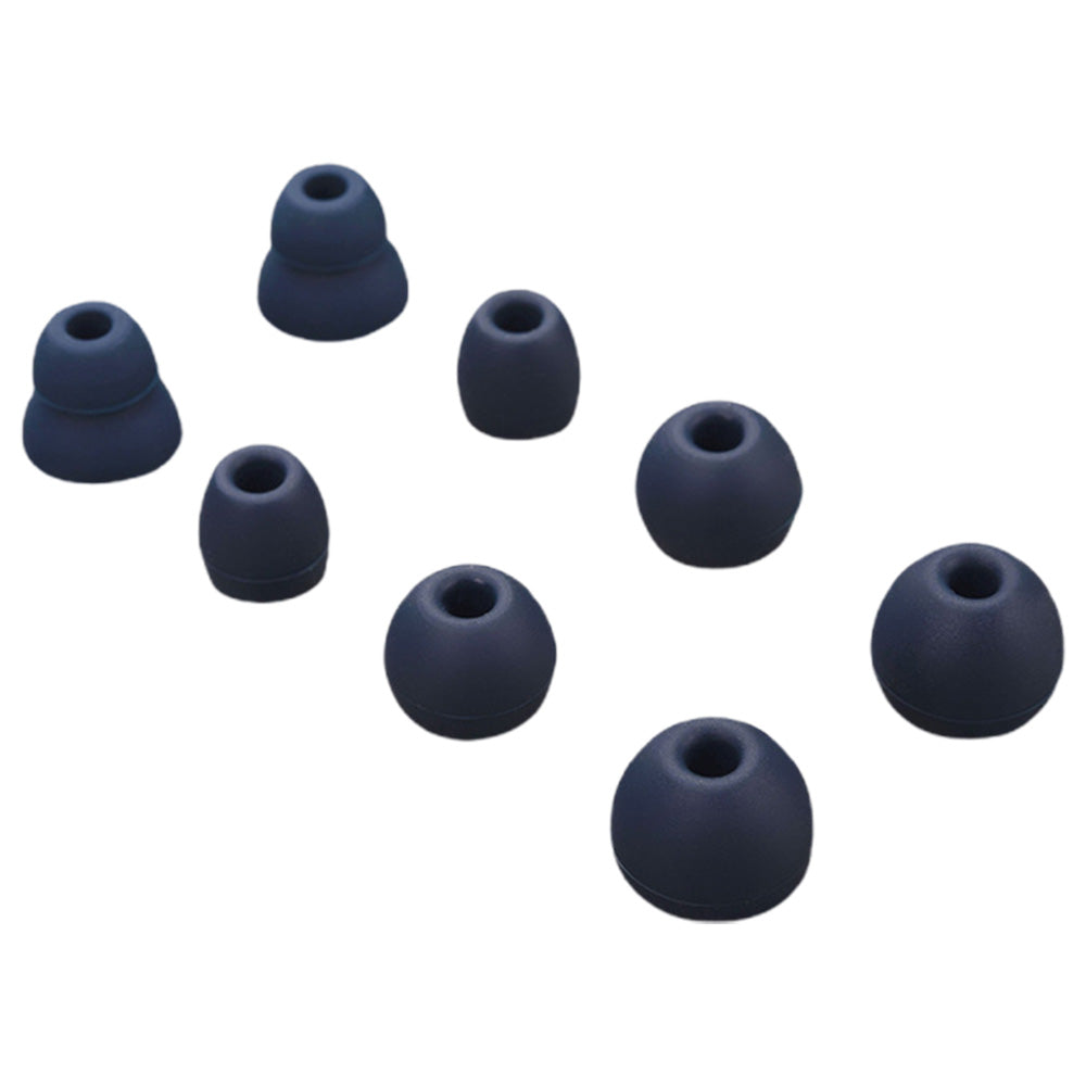 Replacement Silicone Ear Tips Earbuds for Beats Flex X Powerbeats Pro-navy
