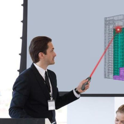 Wireless Laser Presentation Clicker Pointer USB PPT Flip Pen Remote Control for Teacher Lecturer Professor Scholar