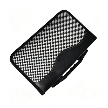128 Capacity CD DVD Storage Binder Disc Plaid Storage Case