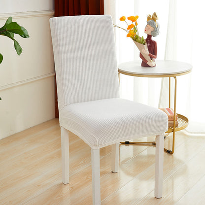 4Pcs Stretch Chair Slipcover Chair Covers Furniture Protector -White