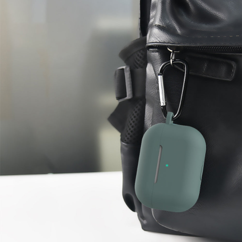 For Apple AirPods Case Cover Kit AirPod Earphone Protector Cover with Replacement Ear Tips Green