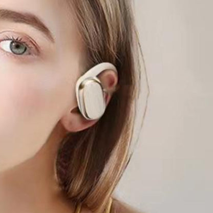 Wireless Open Ear Earbuds Earhooks Style Bluetooth 5.3 Headphones Beige