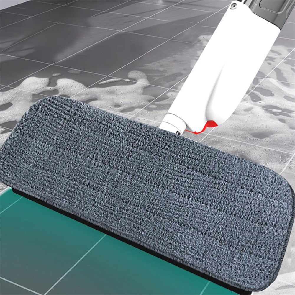 Microfiber Spray Mop Flat Dust Mop Dry Wet Mop for Wood Tile Ceramic Floor Cleaning Grey
