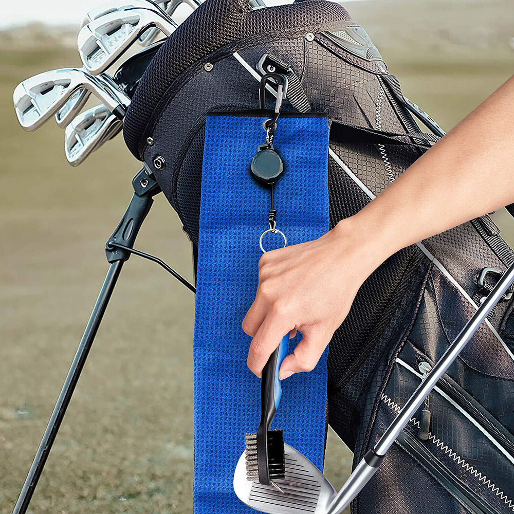 Golf Club Cleaning Kit Groove Cleaning Set Golf Accessories Blue