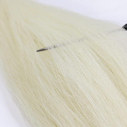 2Pcs Pre-Stretched Braiding Hair Extensions Synthetic Cosplay Hair Extensions Beige