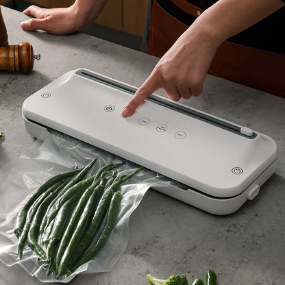 3-In-1 Automatic Vacuum Sealer Machine Electric  Kitchen Food Sealer with 10Pcs Vacuum Seal Bags