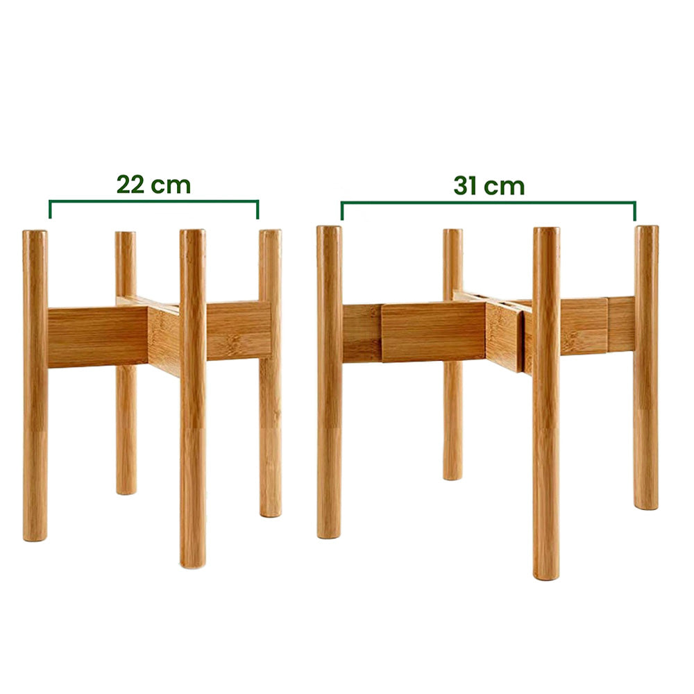 Expandable Plant Pot Stand Adjustable Plant Holder for Outdoor Indoor Plant Flower Pots