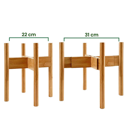 Expandable Plant Pot Stand Adjustable Plant Holder for Outdoor Indoor Plant Flower Pots