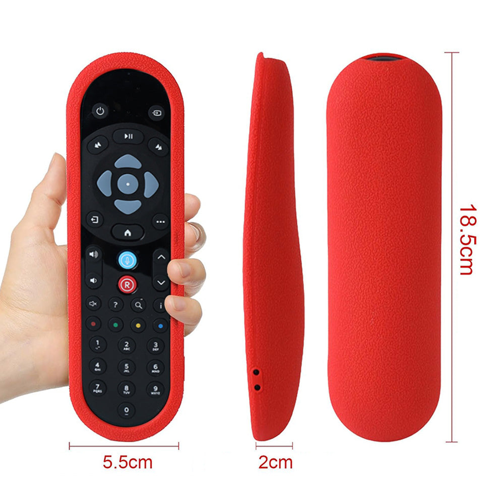 Remote Control Shockproof Cover for Sky Q Protective Silicone Case-Red