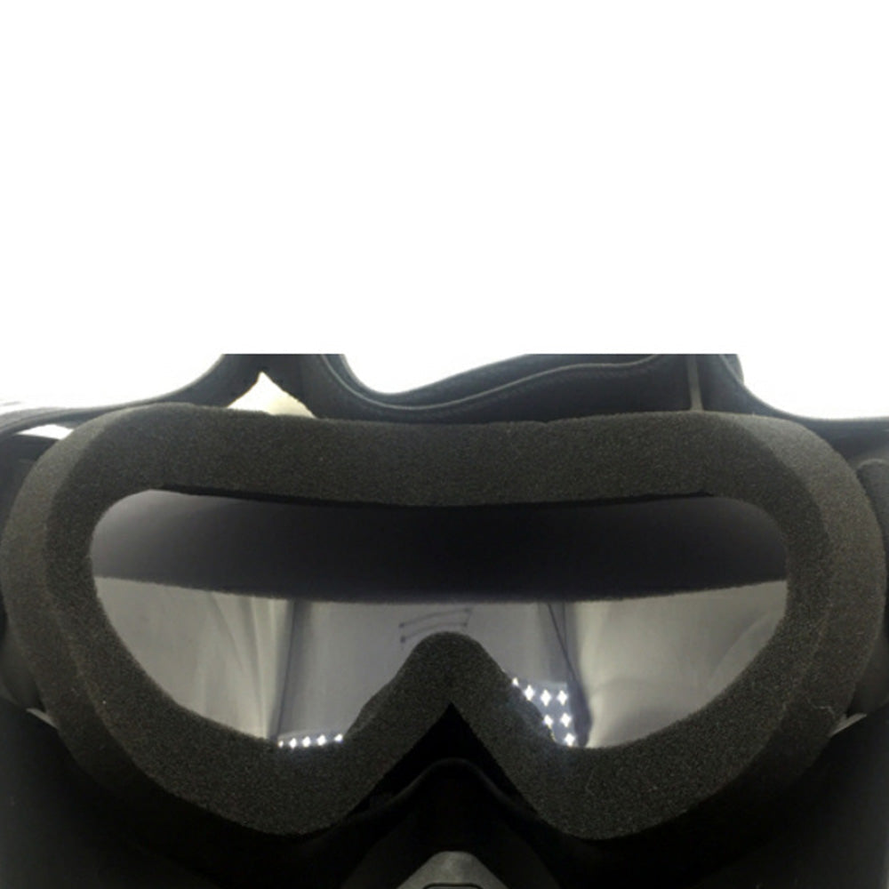 Ski Goggles Snowmobile Face Mask with Sun Glasses for Outdoor Sport