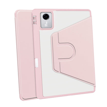 Tablet Case for Lenovo Idea Tab 11 2025 with Pen Slot-Pink
