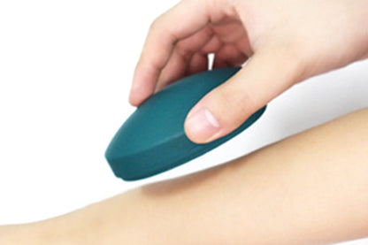 Crystal Hair Eraser Reusable Crystal Hair Remover for Legs Back Arms -Dark Green