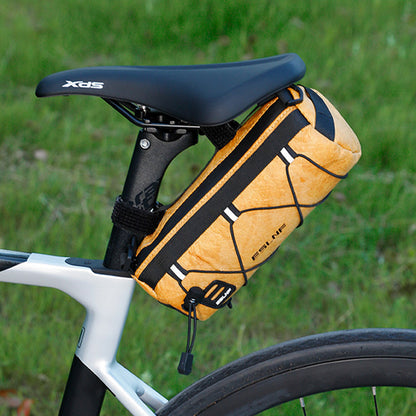 Bike Handlebar Bag for Road Mountain Bike Cycling Travel Shoulder Bag Barrel Bag with Shoulder Strap