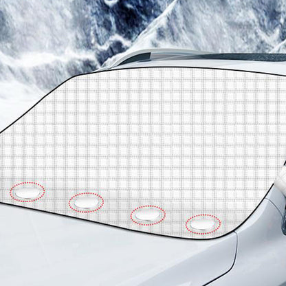 Magnetic Car Windscreen Cover Anti-Frost Sun Shade Shield Dust Snow Ice Frost Protector