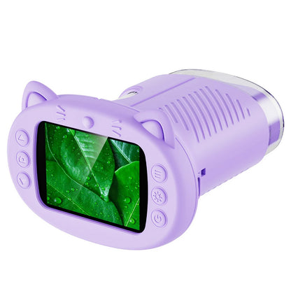 1000X Handheld Microscope 1080P Mini Pocket Digital Microscopes-Purple