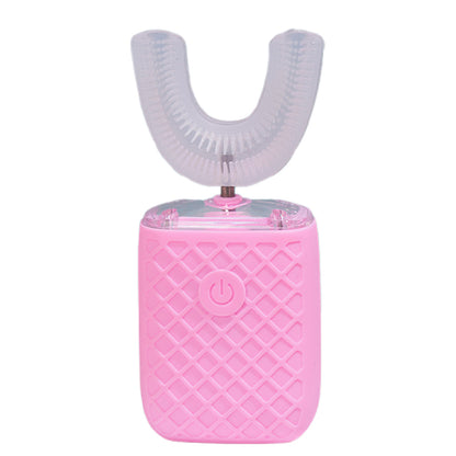 U Shaped Electric Toothbrush-Pink