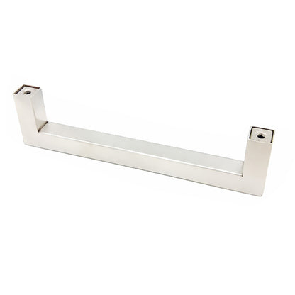 2 Pieces 12mm Square Stainless Steel Kitchen Cabinet - Silver