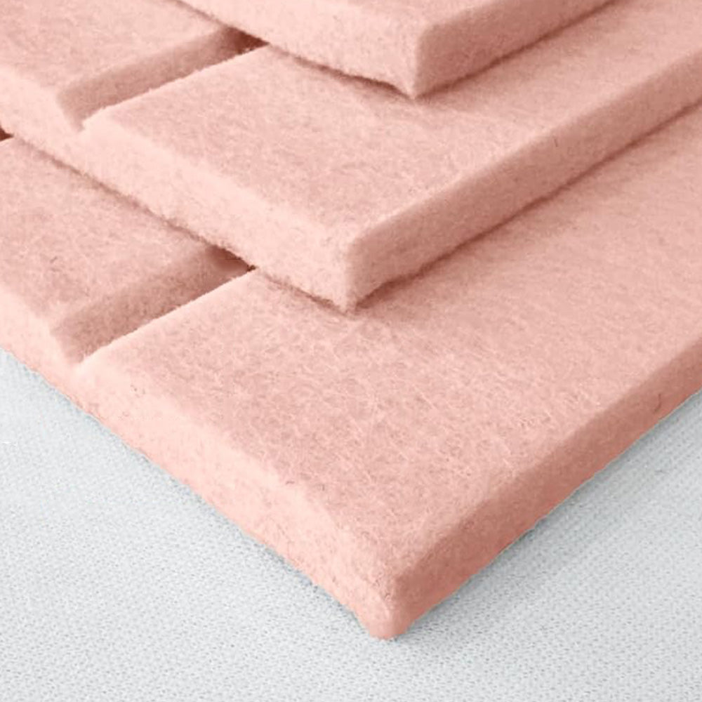 Heart Shaped Felt Photo Message Display Board - Pink