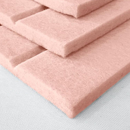 Heart Shaped Felt Photo Message Display Board - Pink