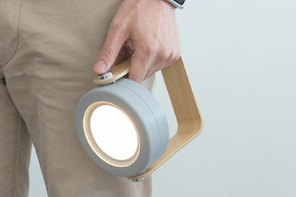 Multi Dimmable Foldable LED Night Light Table Lamp Portable Camping Flashlight-Grey