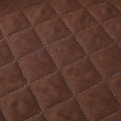 Recliner Chair Cover Couch Protector Slipcover with Elastic Straps Coffee