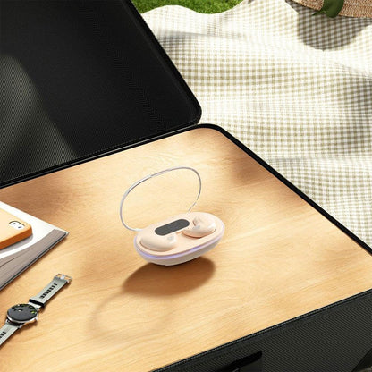 Wireless Bluetooth Sleep Earbuds Invisible Earplugs with Charging Case Skin Color