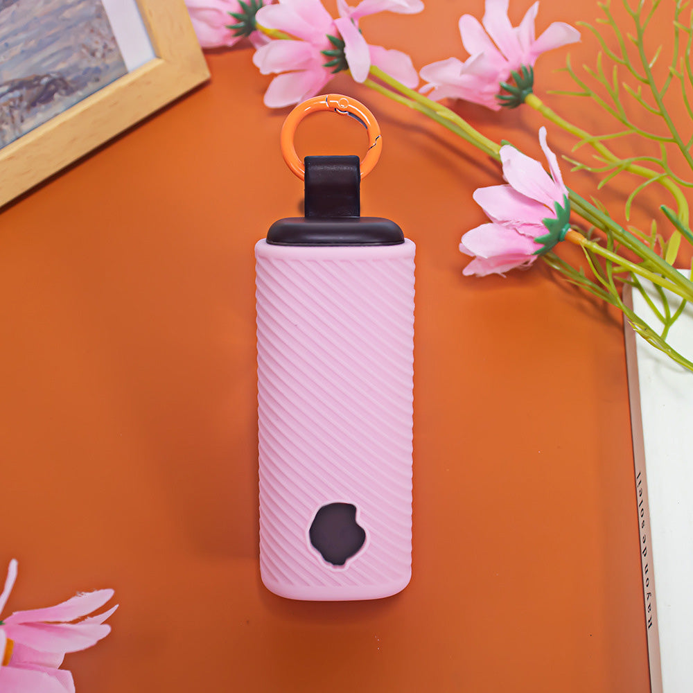 Soft Silicone Case for Skullcandy Dime Evo Wireless Earbuds Pink