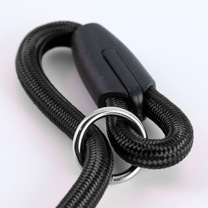 2 Pack 1.4M Pet Training Leash Slip Lead Pets Nylon Rope - Black