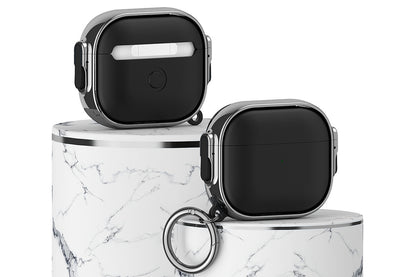 Shockproof Armor Protective Case for AirPods 4th Generation -Black