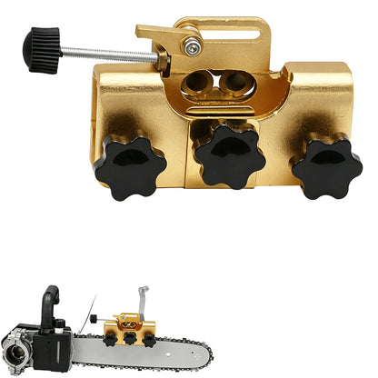 Manual Saw Chain Sharpener-Gold
