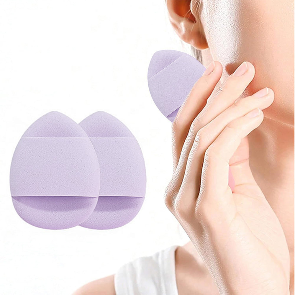 Makeup Sponge Set with Case Triangle Puff for Liquid Cream Powder-15 Piece Set