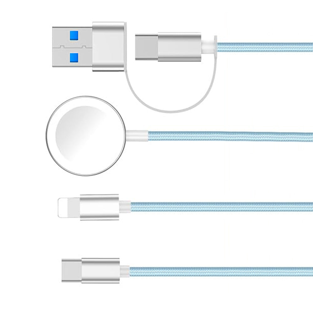 3 in 2 Watch Wireless Charger-Blue