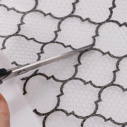 Thick Waterproof Shelf Liner for Kitchen Cabinets Refrigerator & Vanity Drawers Style 2