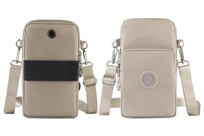 Small Crossbody Bag for Women Cell Phone Purses Wallet Travel Pouch Shoulder Bag-Khaki