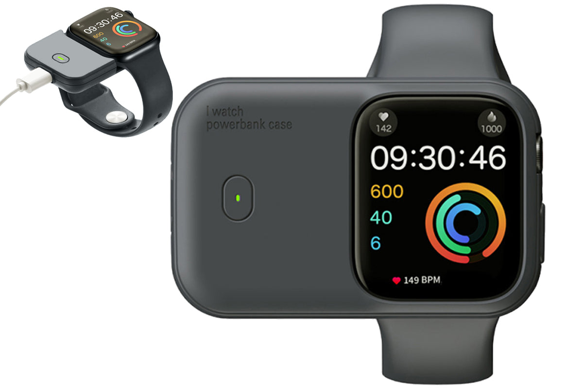 Portable Mini Wireless Power Bank For Apple Watch 40 41 44 45 49MM-Blue
