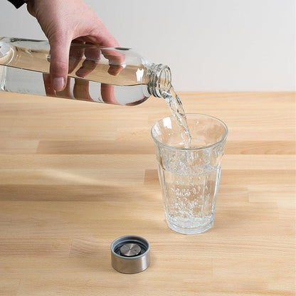 6Pcs Set 500ml Glass Water Bottles Sports Drink Bottle for Juice Milk Beverage Storage