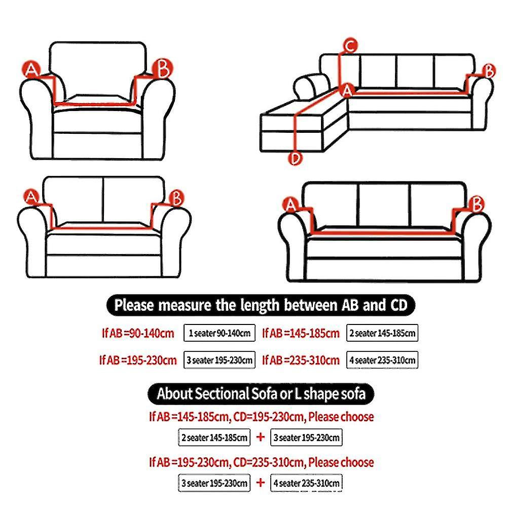 Christmas Elastic Sofa Cover Couch Slipcover Safa Protector Style 2