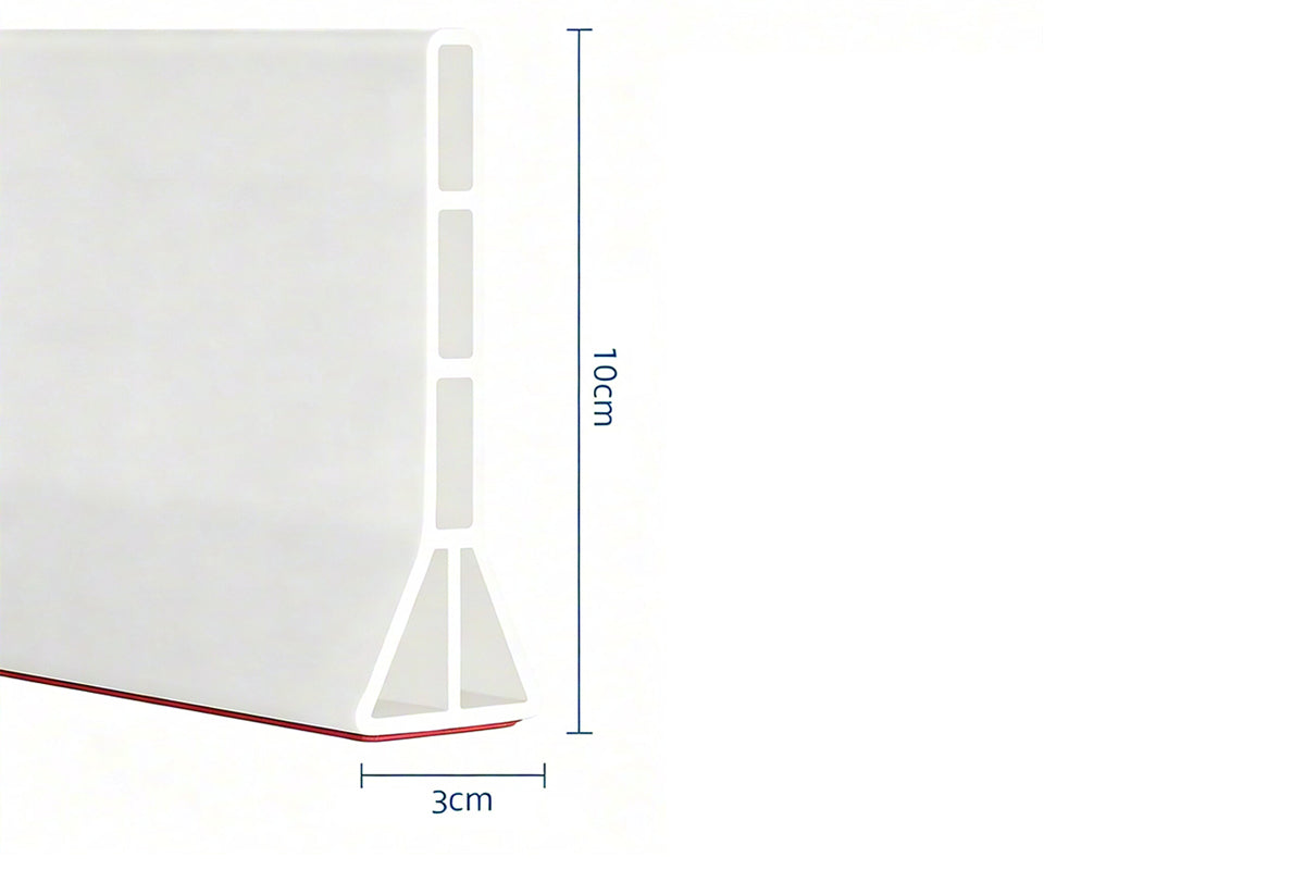 Flexible High Shower Threshold Water Dam