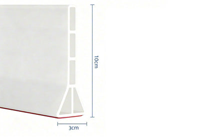 Flexible High Shower Threshold Water Dam