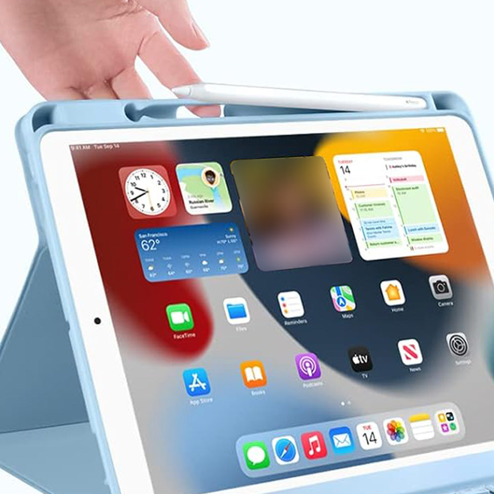 Detachable Backlit Keyboard Case for iPad 10.2 10.5 Inch - Blue