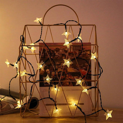 Outdoor Solar Flower String Lights Fairy Garden Lights for Christmas Decor Style 4