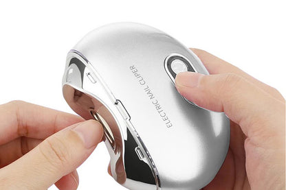 Electric USB Automatic Nail Clipper - White