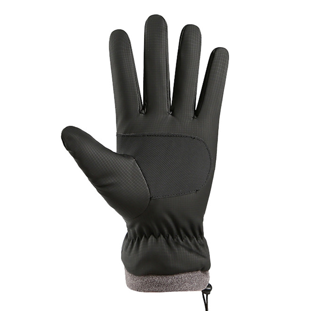 Pair of Winter Ski Gloves for Men Women Touch Screen Cycling Driving Gloves Black